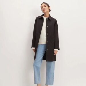Everlane Black Trench Coat